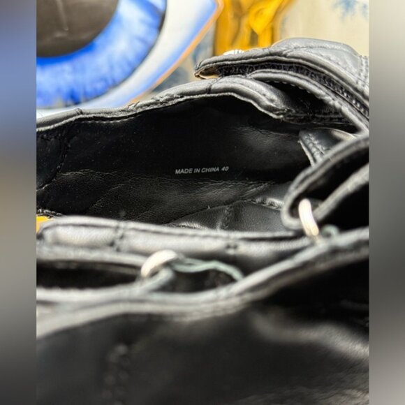 🆕 MARC JACOBS 🧿 NWOB The Quilted Sunny Leather Dad Sandals, Sz 40 US 10 - Picture 15 of 15